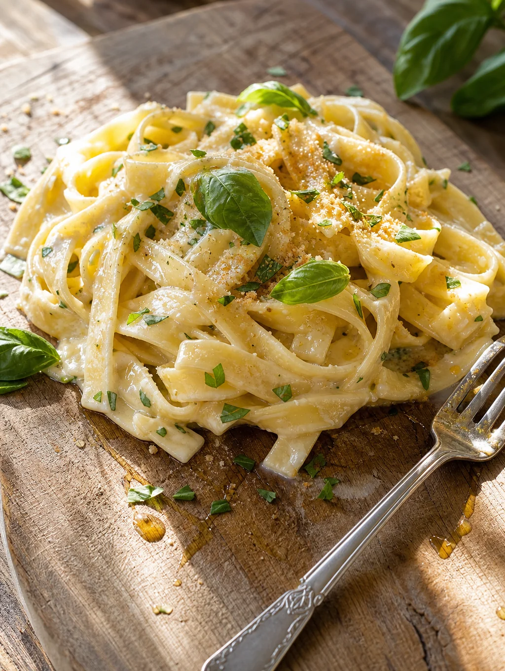 Handmade pasta crafted from stone-milled heritage grains